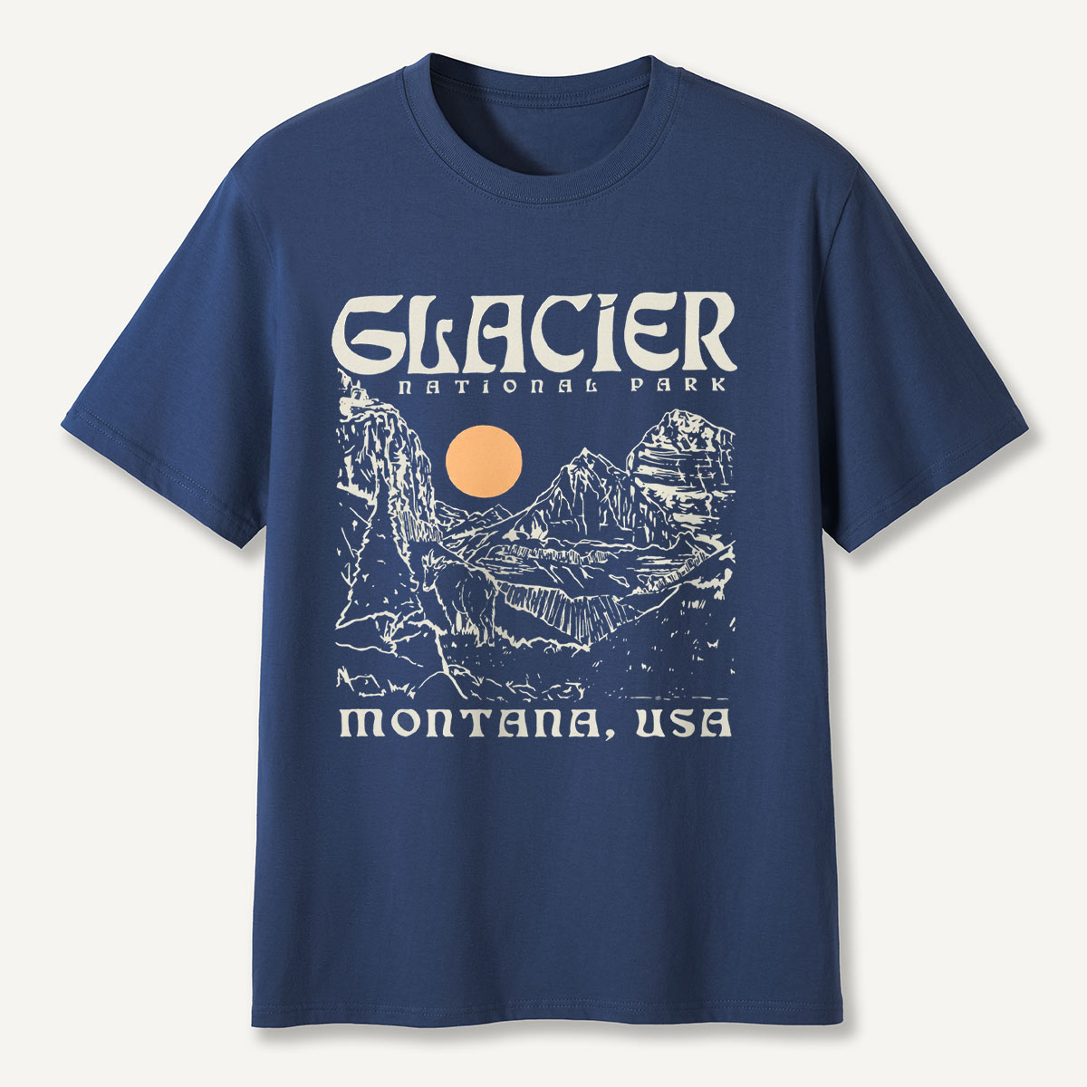 National Park Inspired Mountain T-Shirt