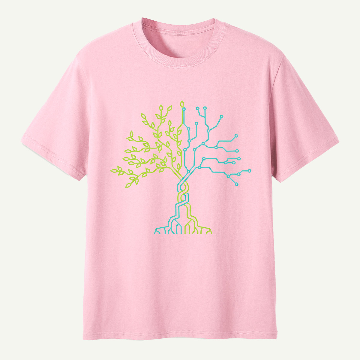 Half Alive Half Bare Tree T-Shirt