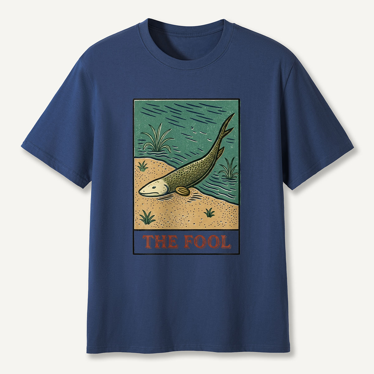 Vintage Lungfish Tarot The Fool T-Shirt