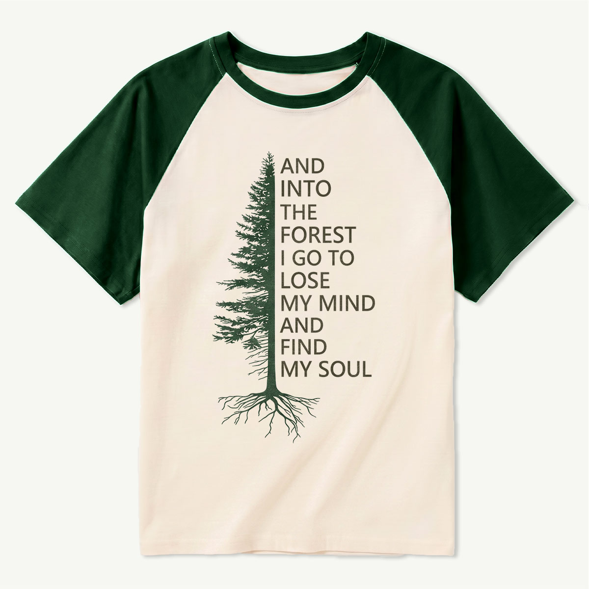 Into the Woods Raglan T-Shirt