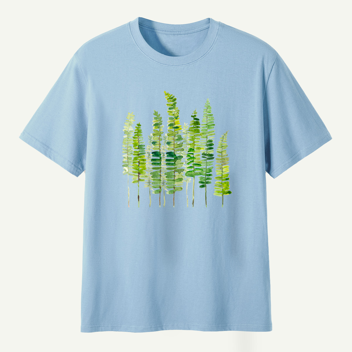 Watercolor Evergreen Forest Collection T-Shirt