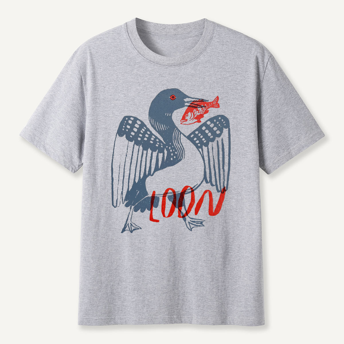 Coastal Bird & Fish T-Shirt