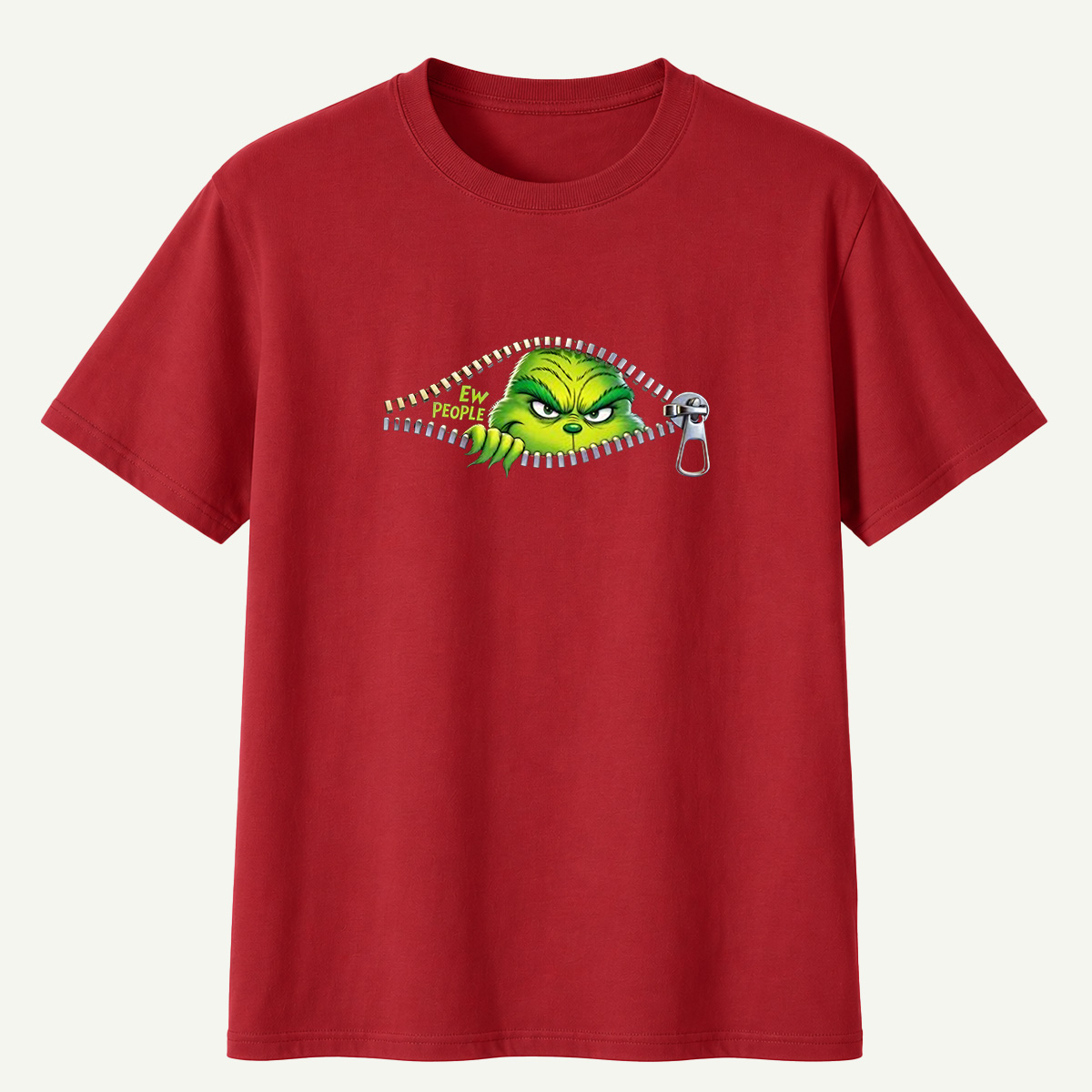 Ew People Christmas Grump T-Shirt