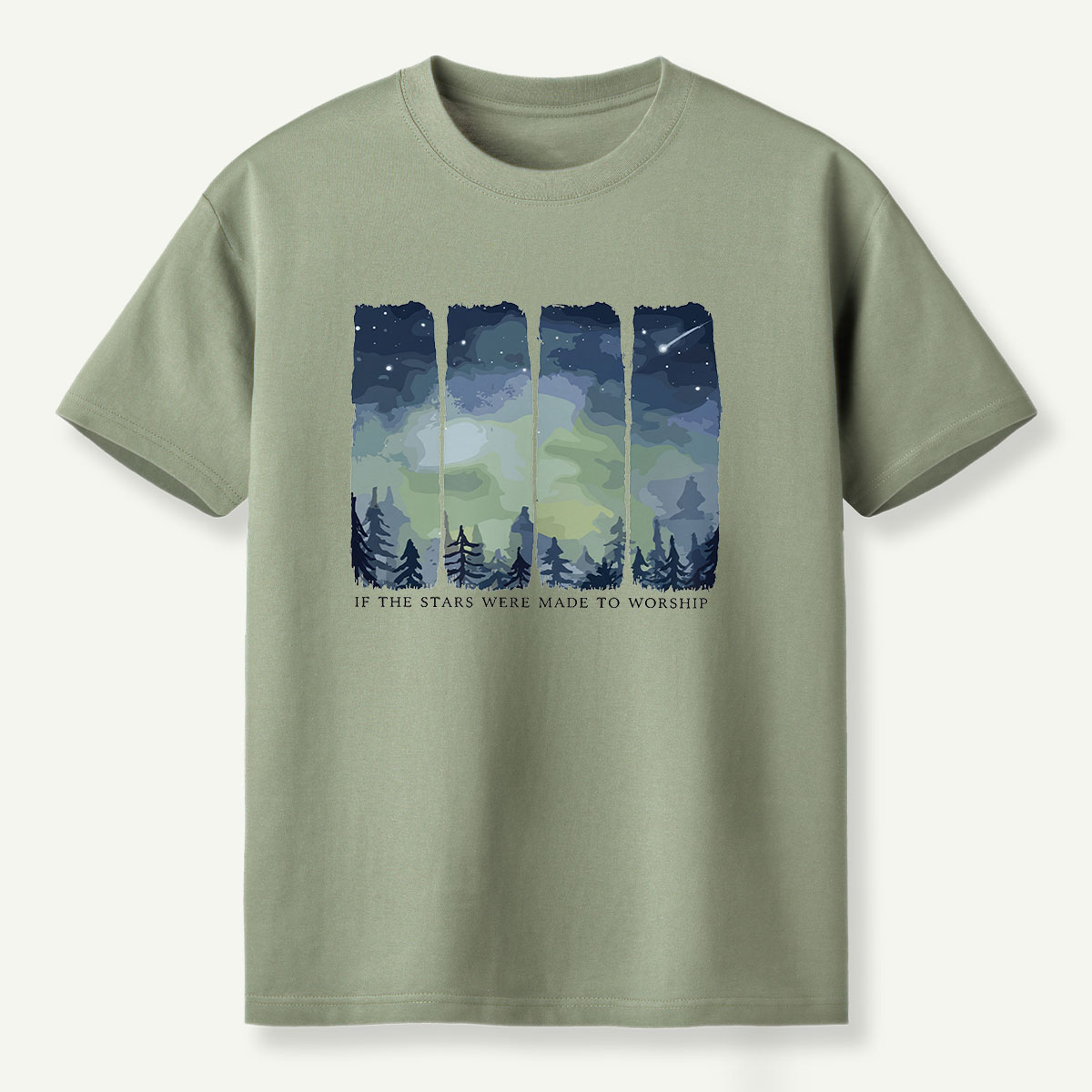 If The Stars Were Made To Worship Night Sky T-Shirt