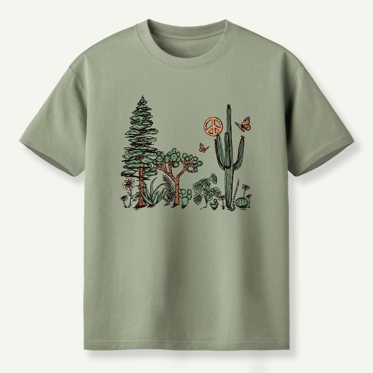 Live Seasonally Like The Trees T-Shirt