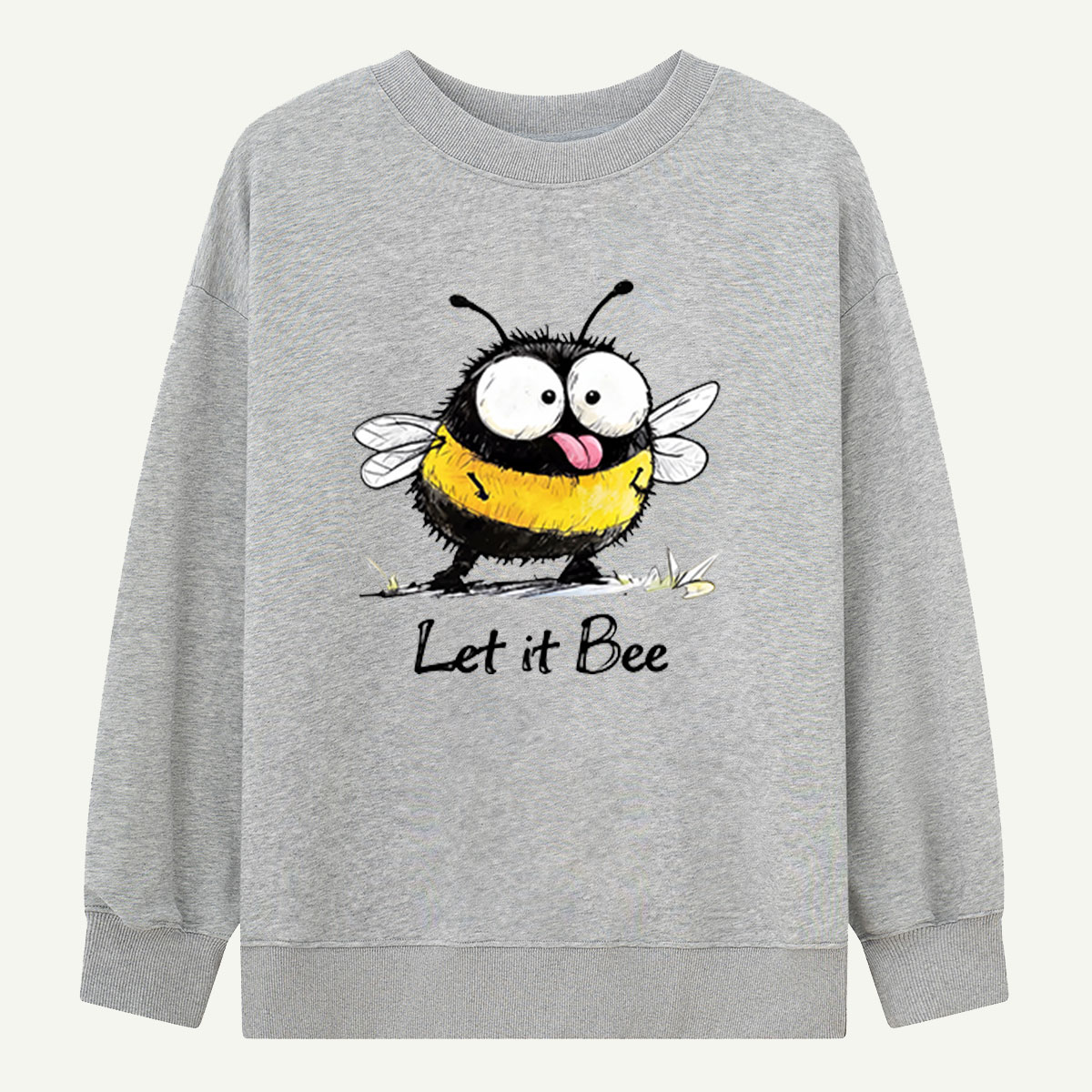 Let It Bee Funny Bumblebee Sweatshirts