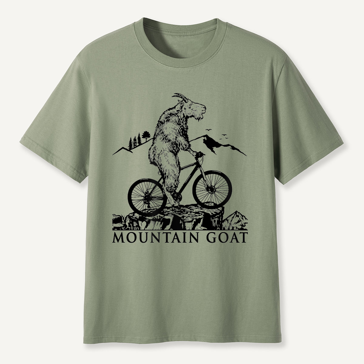 Mountain Goat Bicycle Adventure T-Shirt