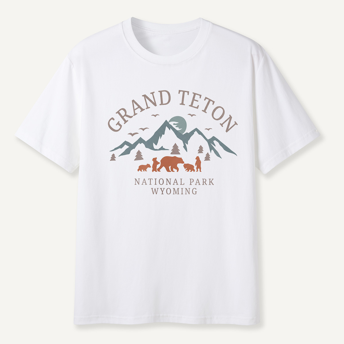 Grand Te ton National Park Wildlife Scene T-Shirt