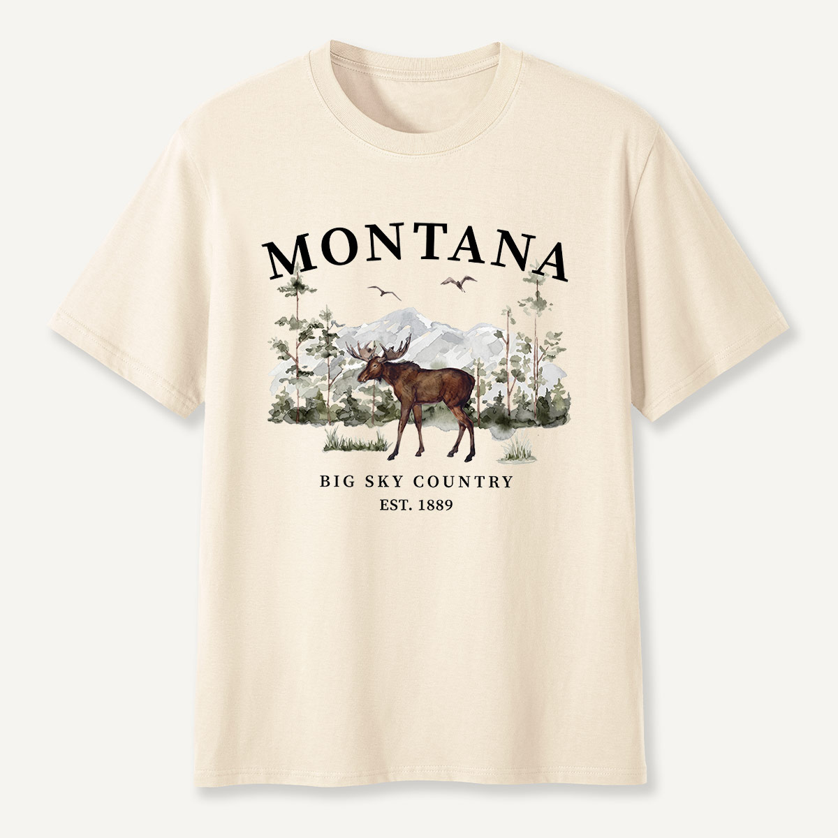 Montana Big Sky Country Moose T-Shirt