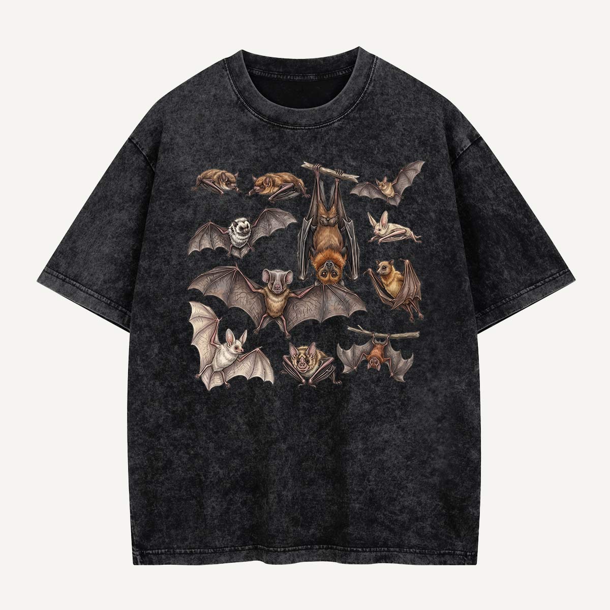 Bat Squad Lineup Washed T-Shirt