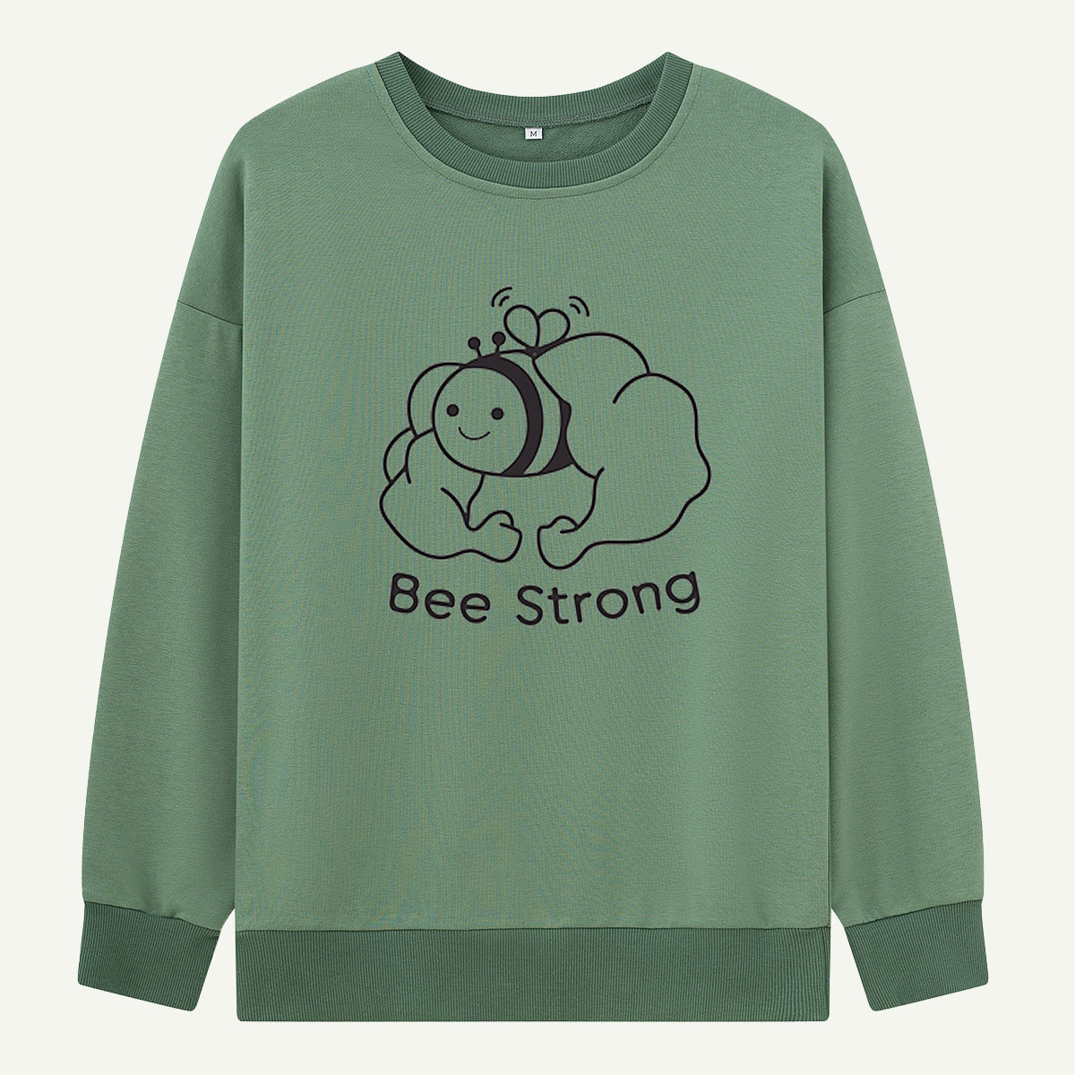 Bee Strong Flexing Bee Sweatshirts