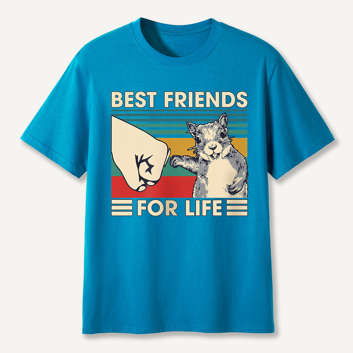 Best Friends for Life Cat Fist Bump T-Shirt