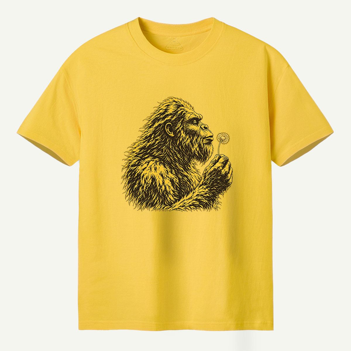 Bigfoot Dandelion Quiet Moment T-Shirt