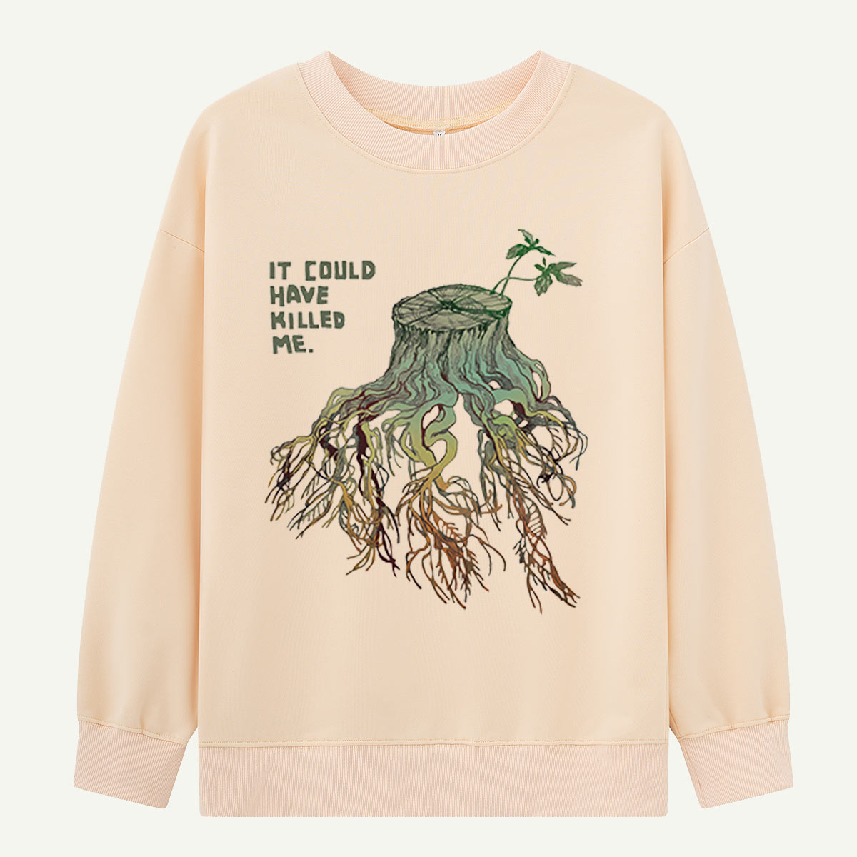 Tree Stump Roots Sweatshirts