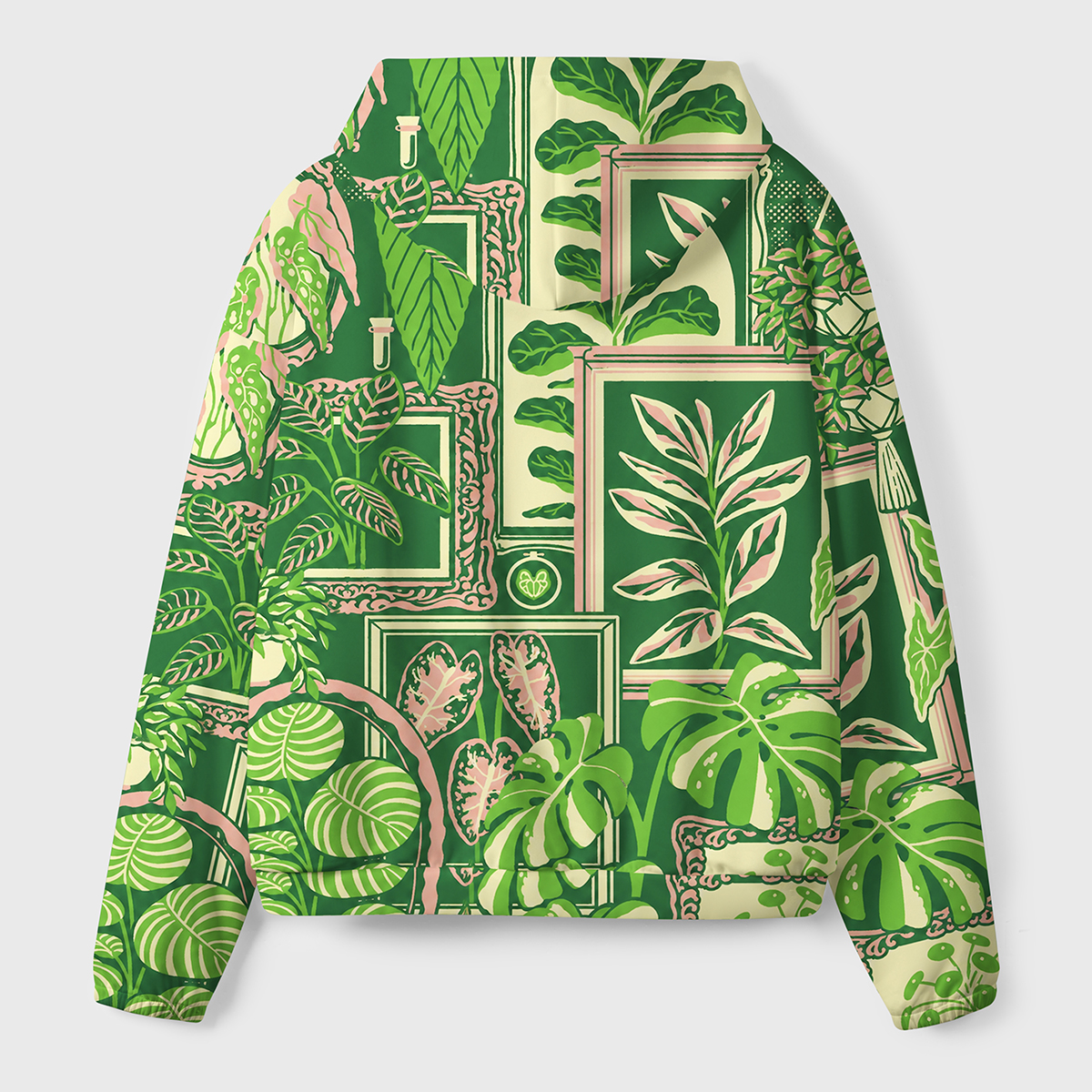 Botanical Gallery Green Premium Eco Hoodie