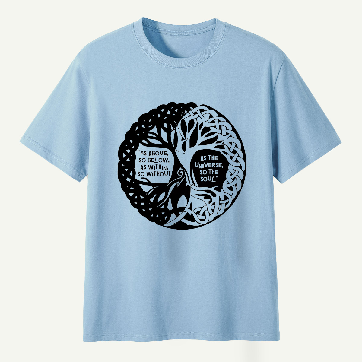 Tree Of Life Yin Yang Balance T-Shirt