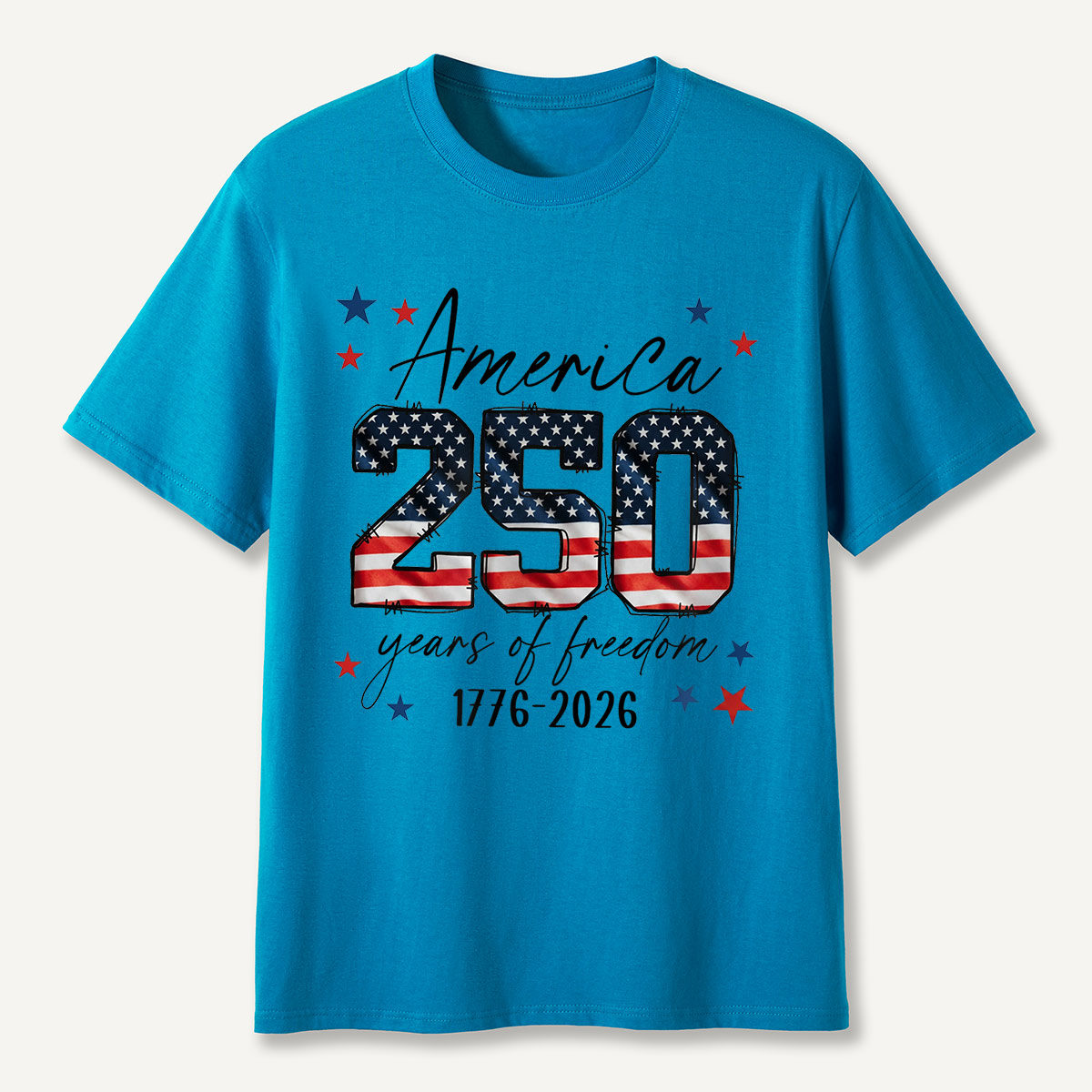 America 250 Years of Freedom 1776‑2026 T-Shirt