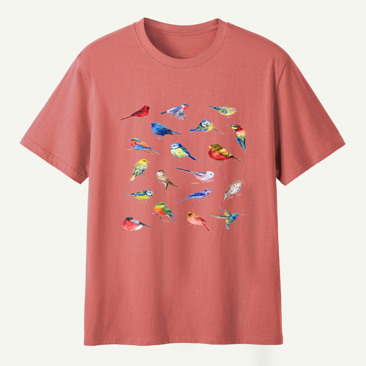 Watercolor Songbirds Collection T-Shirt