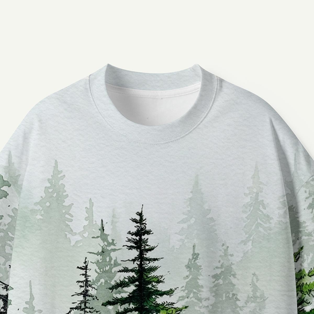 Misty Pine Forest Premium Eco Tee