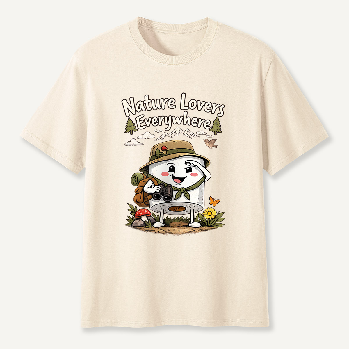 Nature Lovers Everywhere Hiking Dog T-Shirt