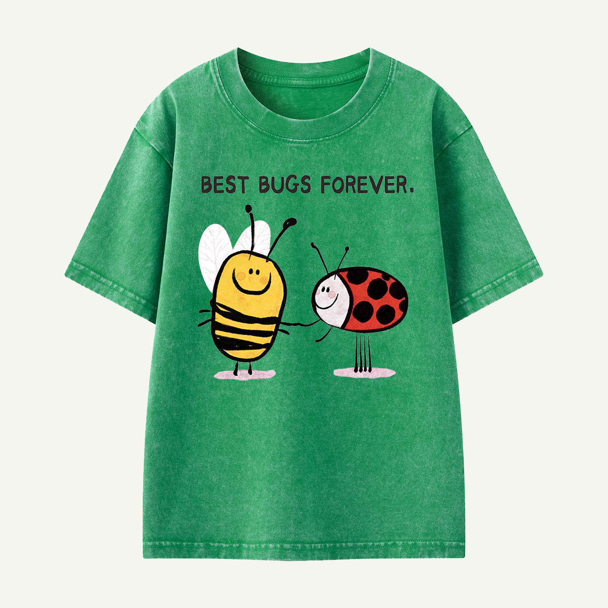 MDWTMMNA26081420 Kids Washed T-Shirt
