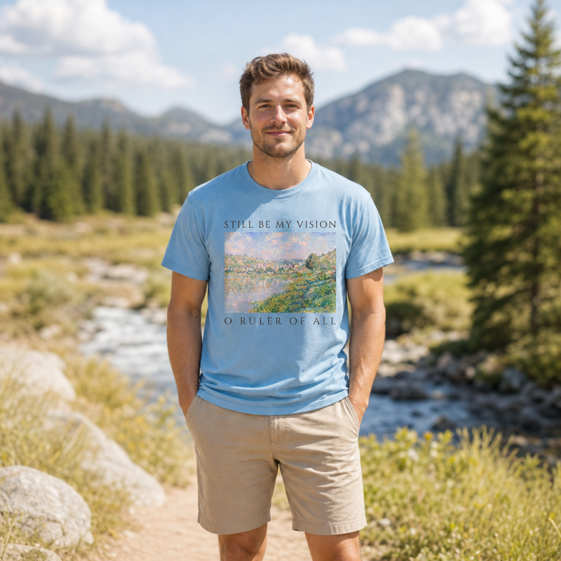 Still Be My Vision Landscape Hymn T-Shirt