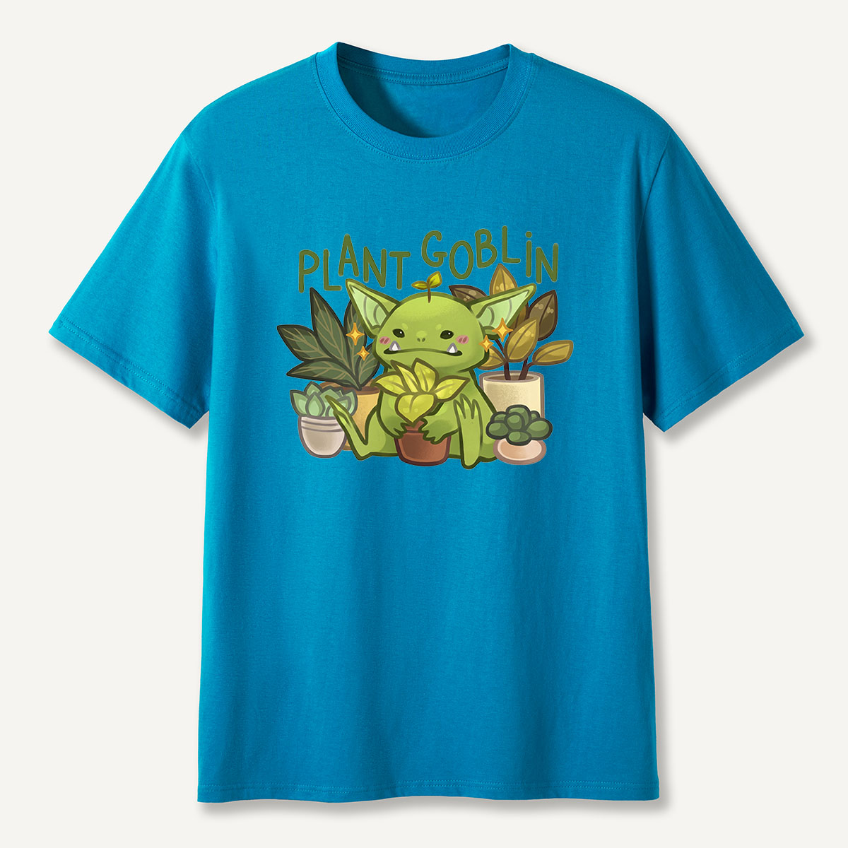 MDCTBYWY26072404 Plant Goblin T-Shirt