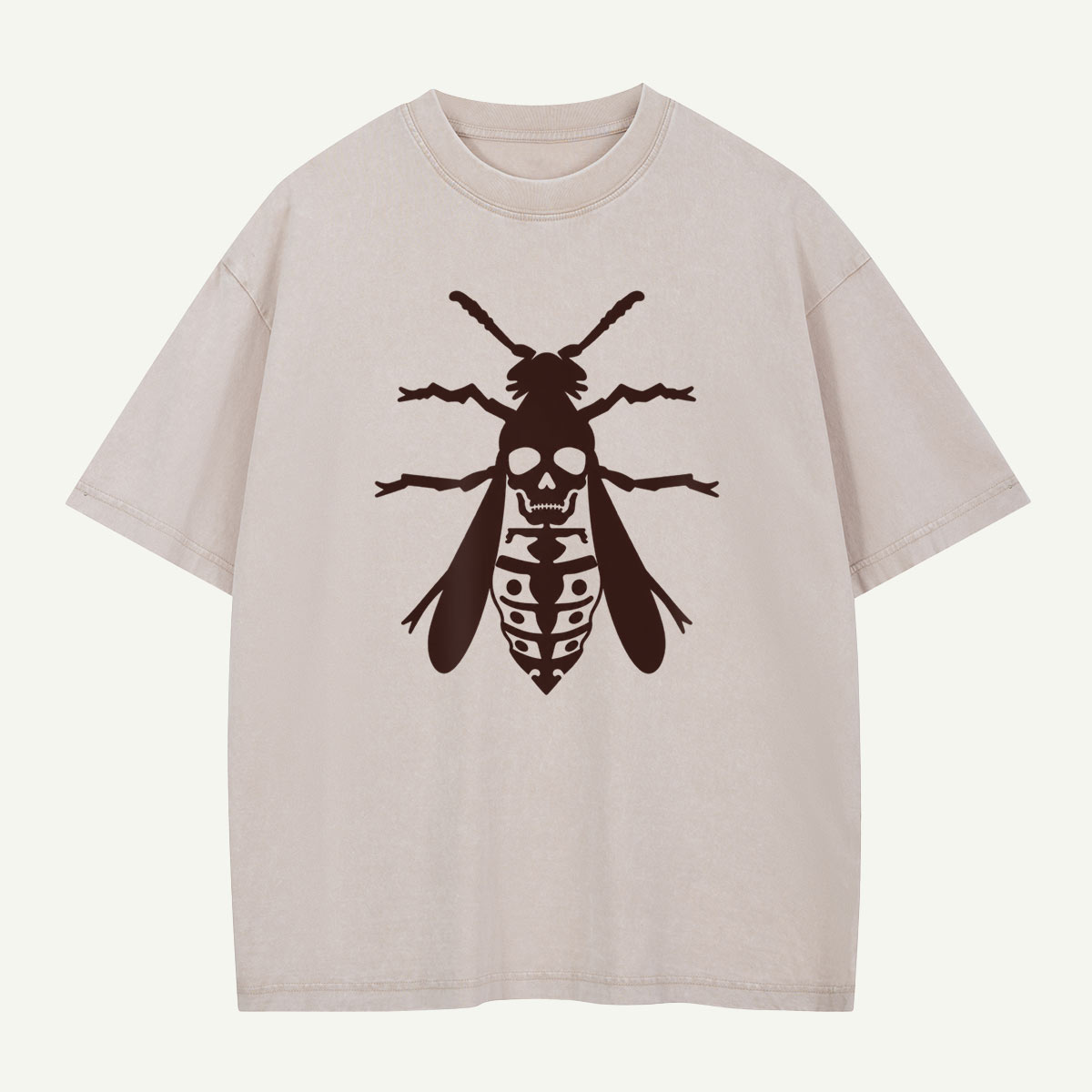 Death’s Head in Disguise Washed T-Shirt