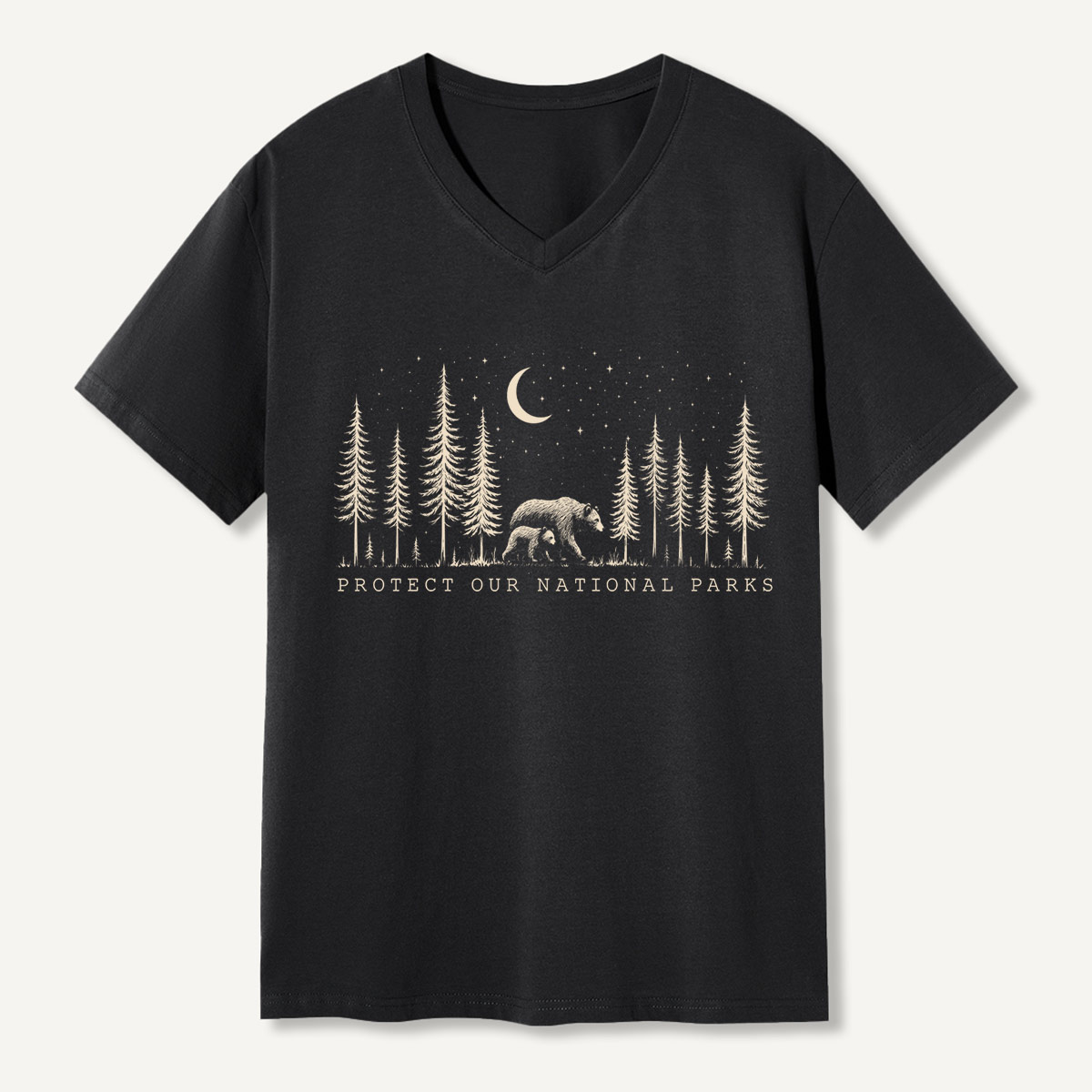Protect The National Parks Environmental Activism V-neck T‑Shirt
