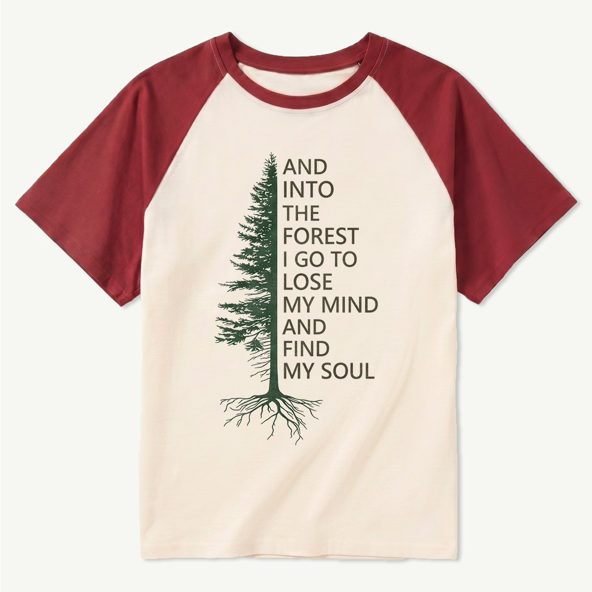 Into the Woods Raglan T-Shirt