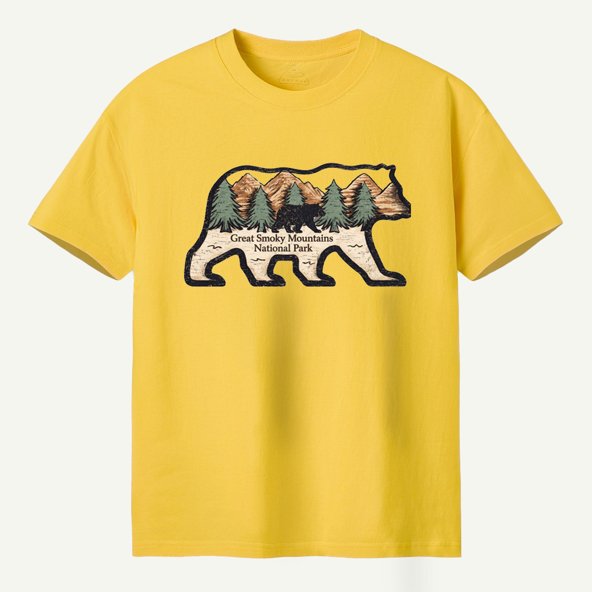 Great Smoky Mountains National Park Black Bear Forest T-Shirt