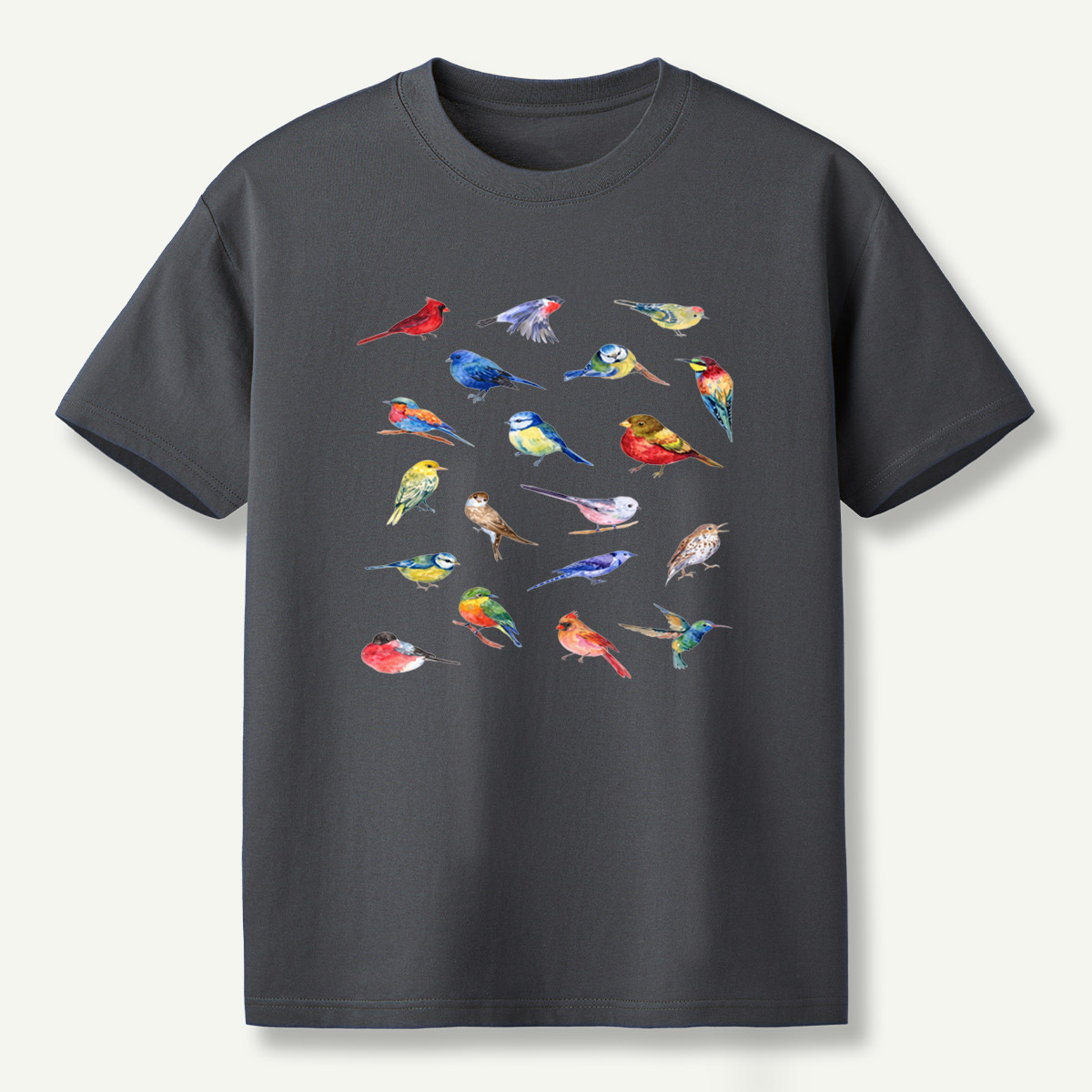 Watercolor Songbirds Collection T-Shirt