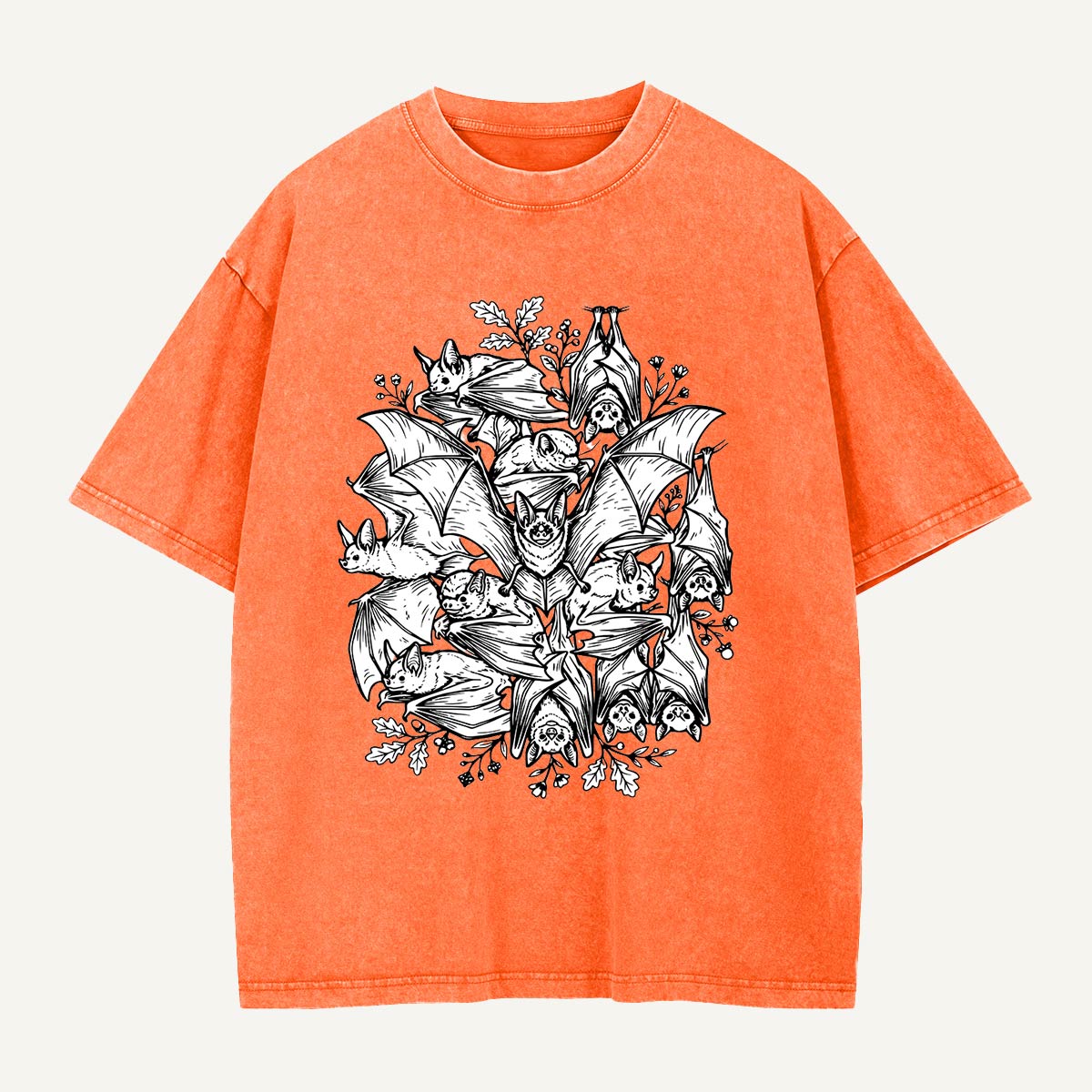 The Whole Bat Crew Is Here Washed T-Shirt