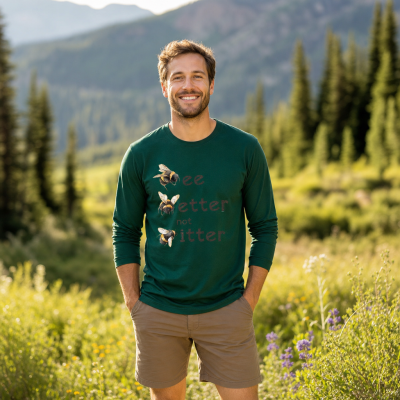 Bee Better Not Bitter Long Sleeve T-Shirt