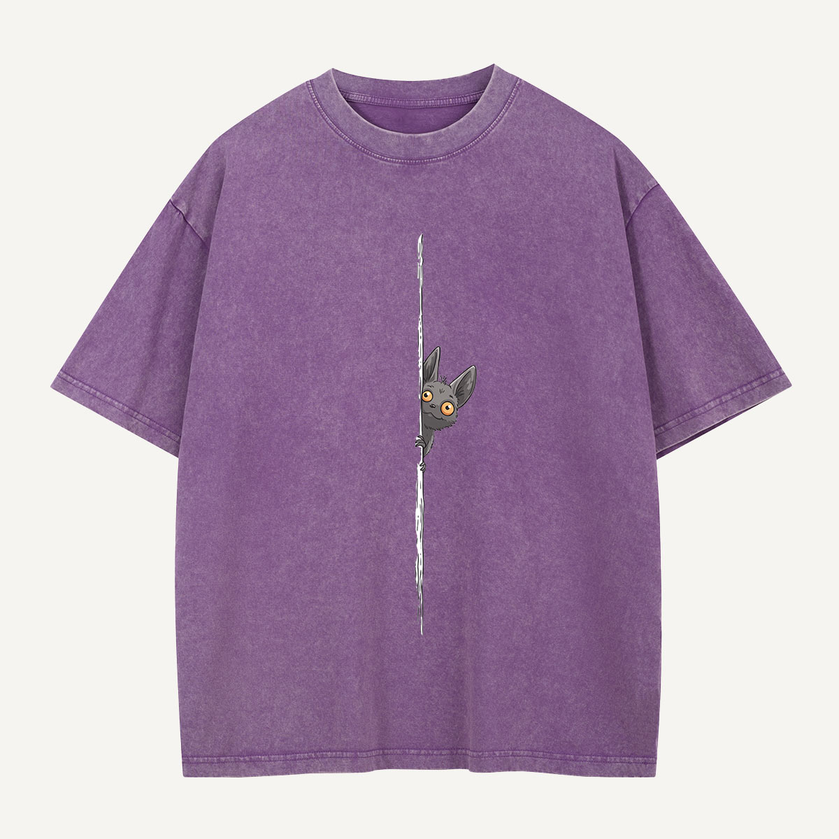 Peekaboo, Little Bat Washed T-Shirt