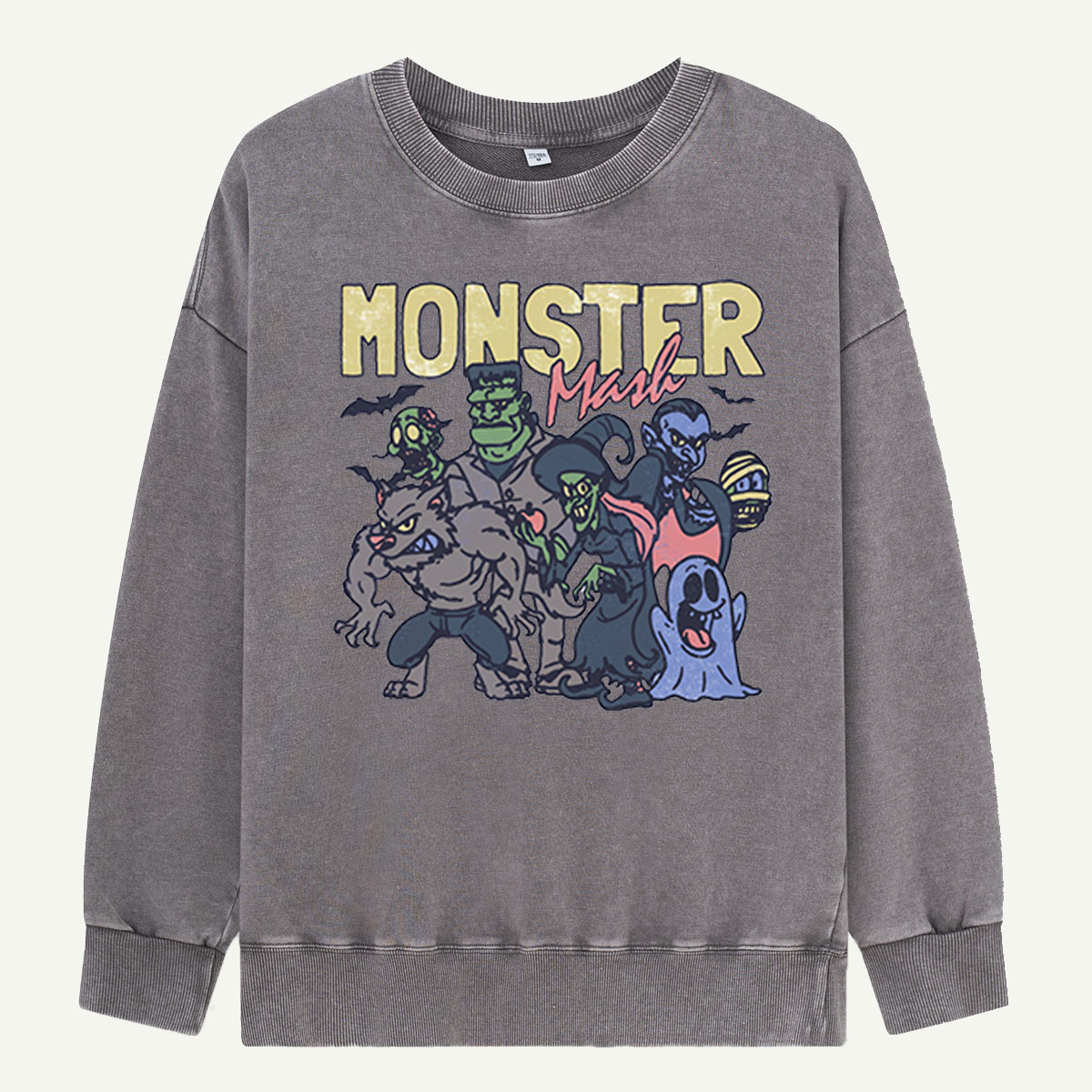 Monster Mash Classic Monsters Washed Sweatshirts