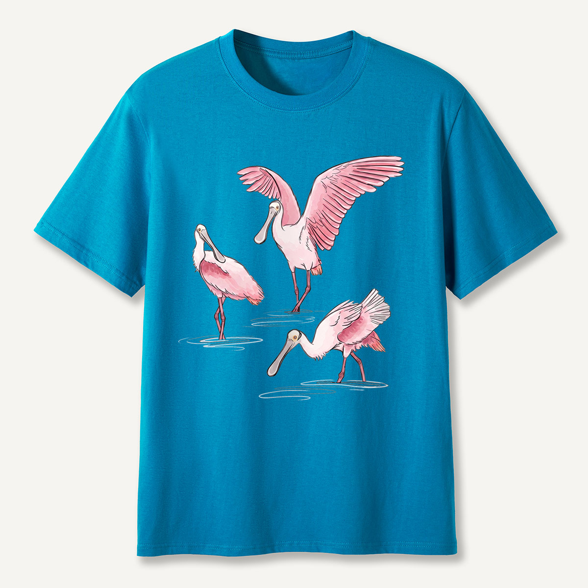 Roseate Spoonbill Bird T-Shirt