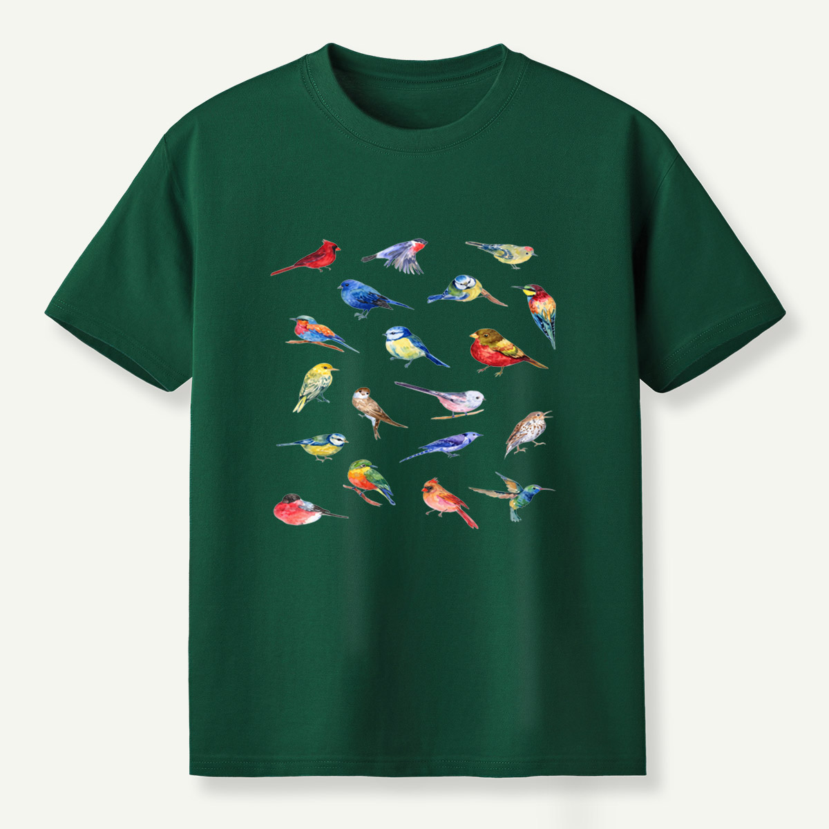 Watercolor Songbirds Collection T-Shirt