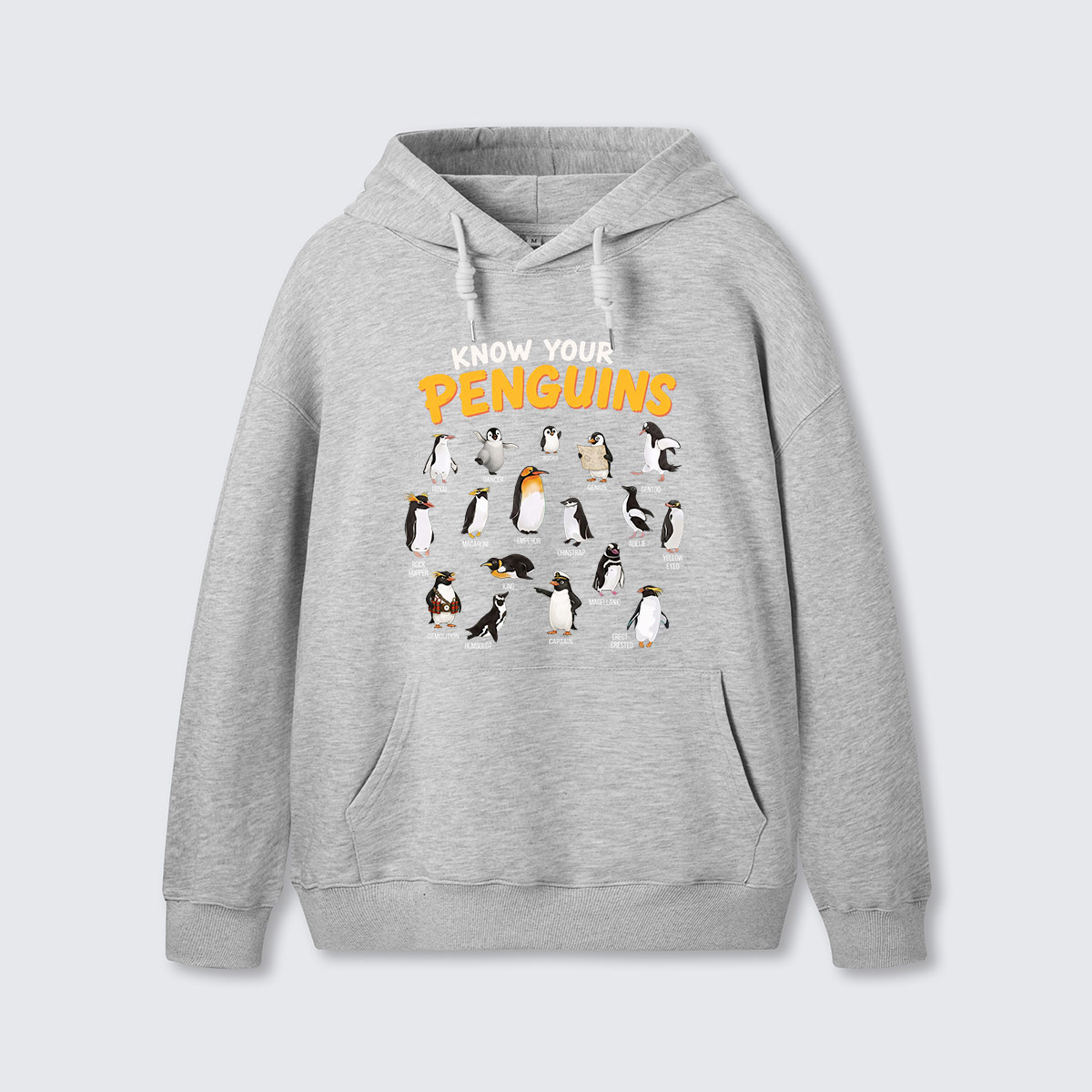 Know Your Penguins Penguin Species Hoodie