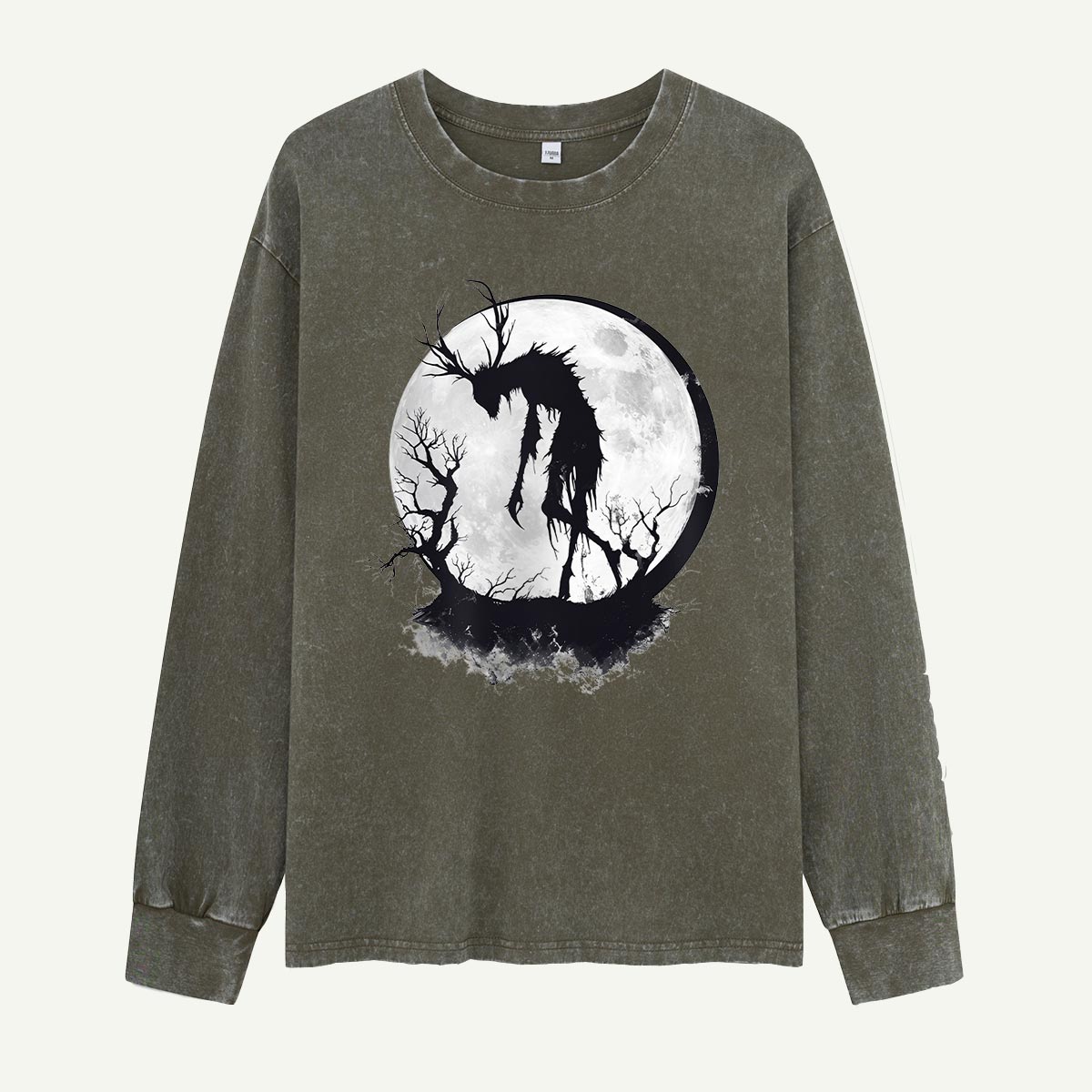 Antler Walker Beneath the Moon Washed Long Sleeves