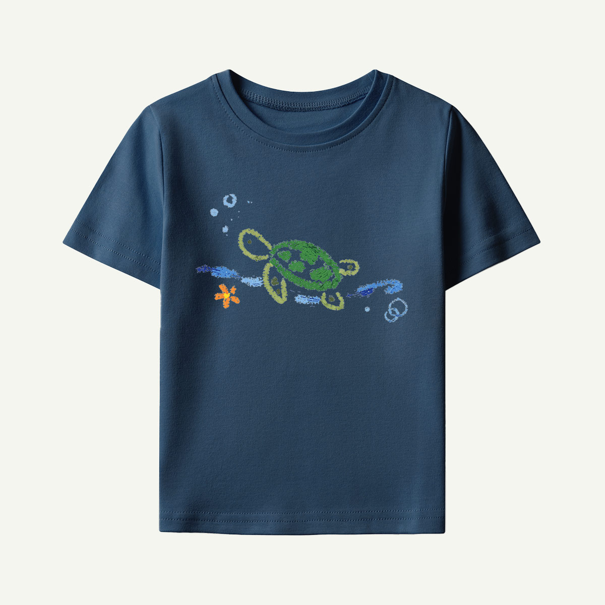 Sea Turtle Ocean Swim Kids T-Shirt