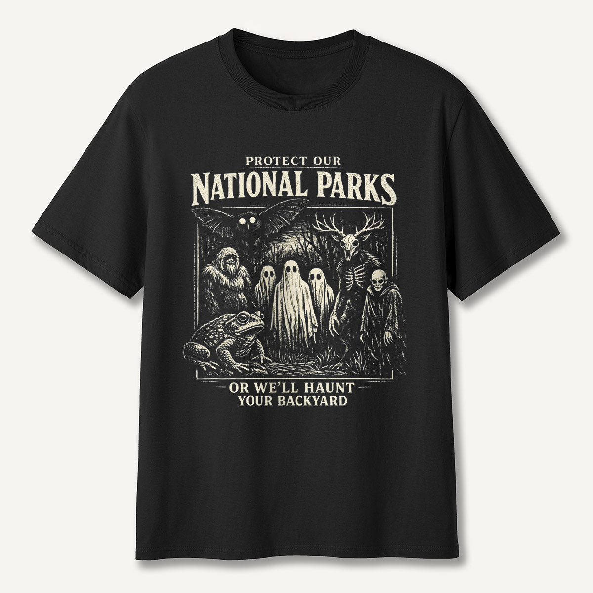 Protect Our National Parks Cryptid T-Shirt