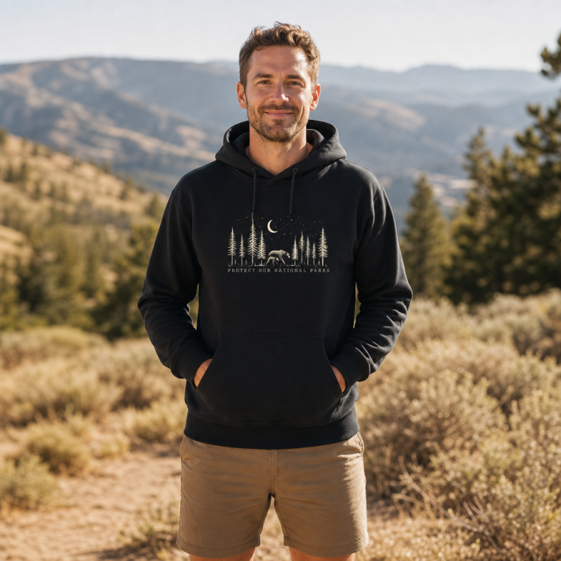 Protect The National Parks Environmental Activism Hoodie