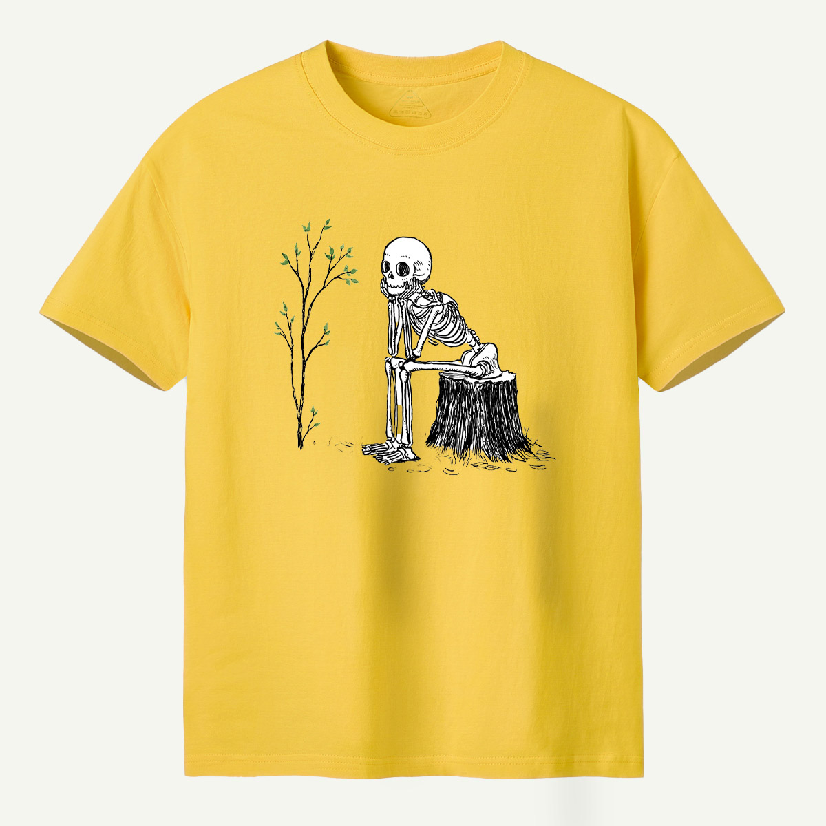 Skeleton Waiting For The Tree To Grow T-Shirt