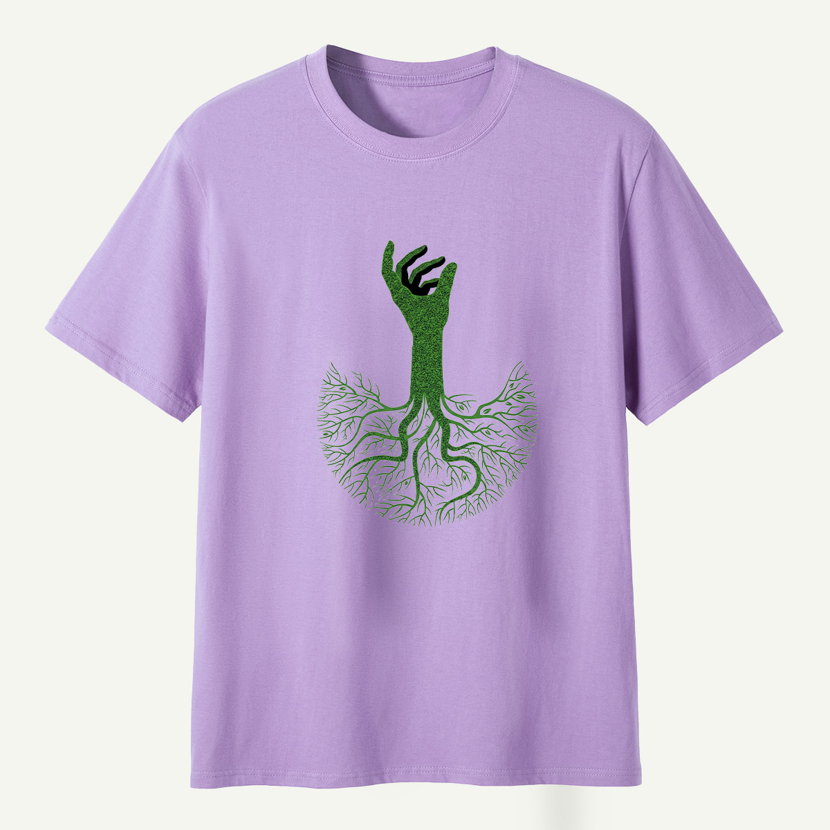 Growing Hand Tree Roots T-Shirt