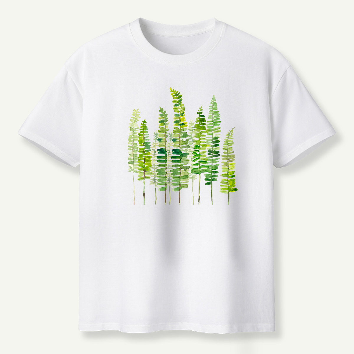 Watercolor Evergreen Forest Collection T-Shirt