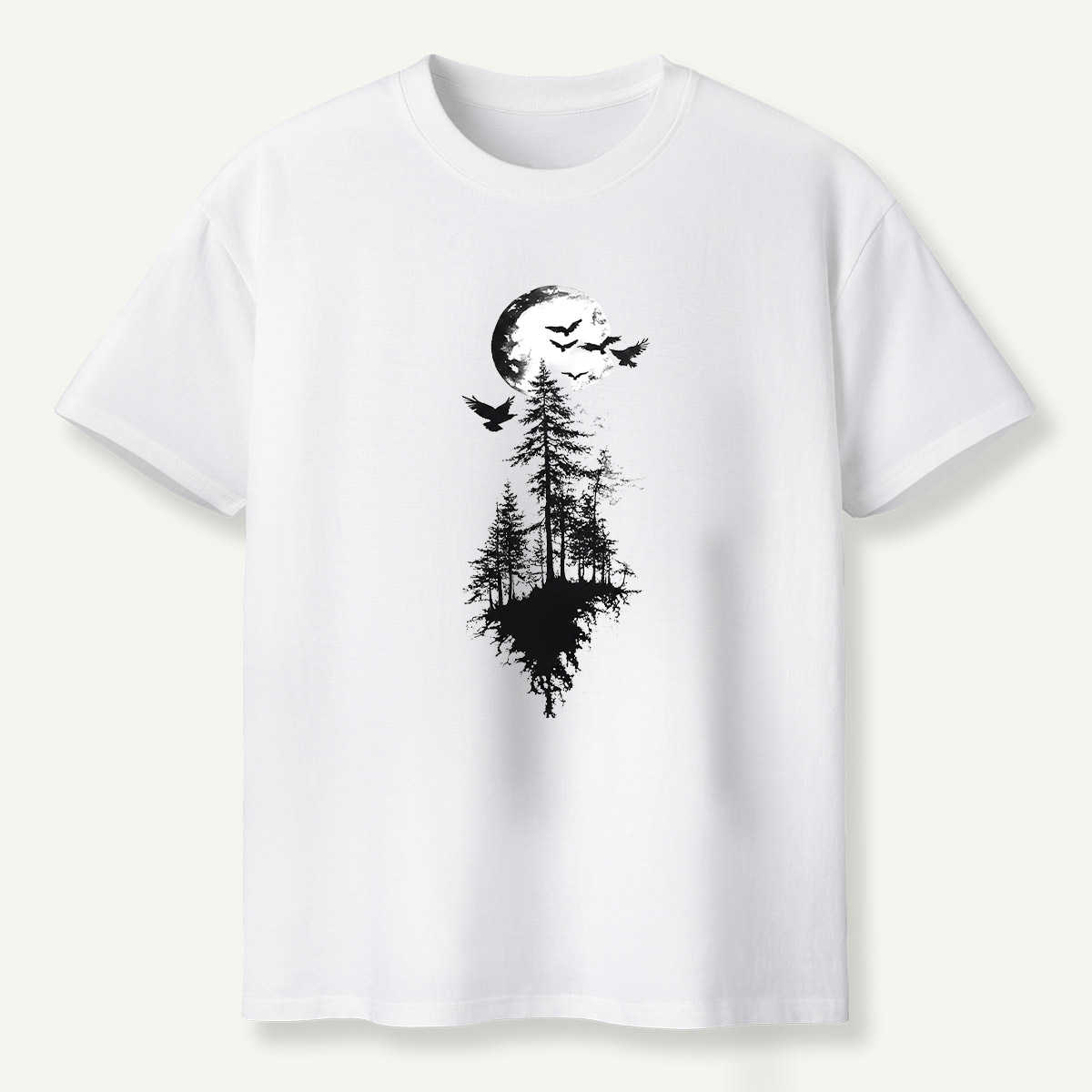 Infinite Mountain Forest Path T-Shirt