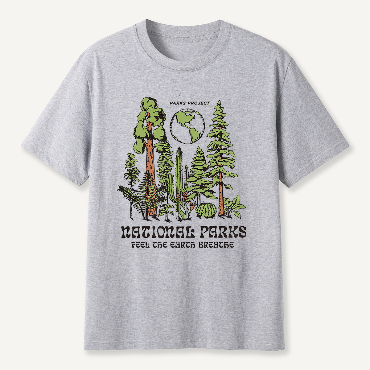 MDCTBYWY26072204 Parks Project Feel the Earth Breathe T-Shirt