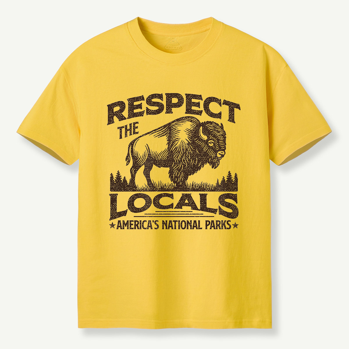 Respect the Locals Bison National Parks T-Shirt