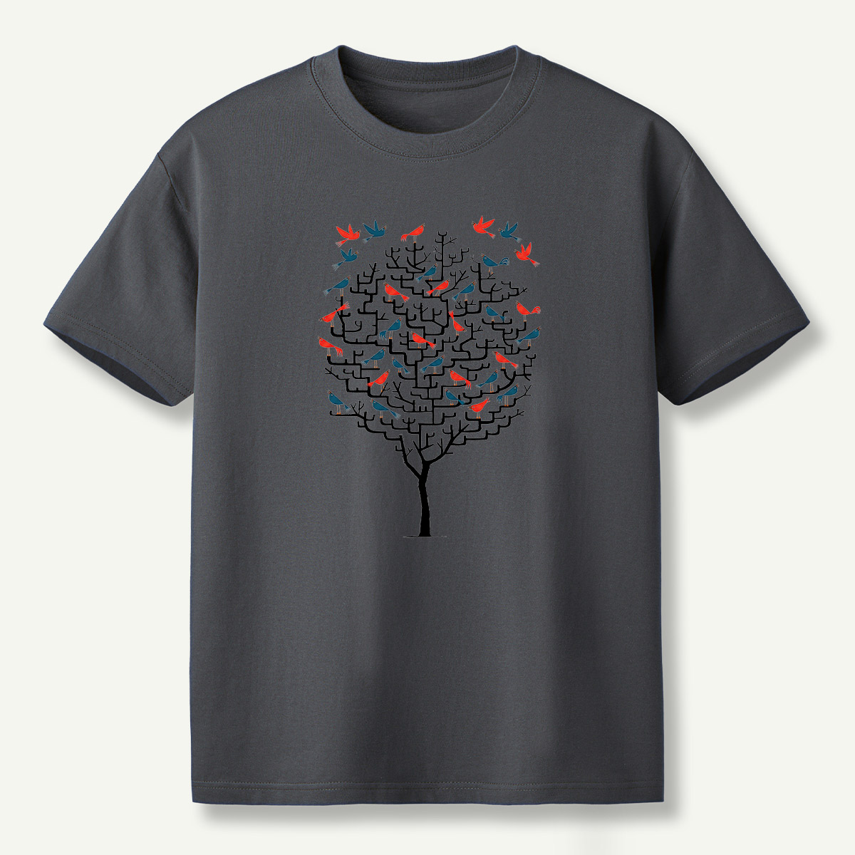 Birds Of Freedom Tree T-Shirt